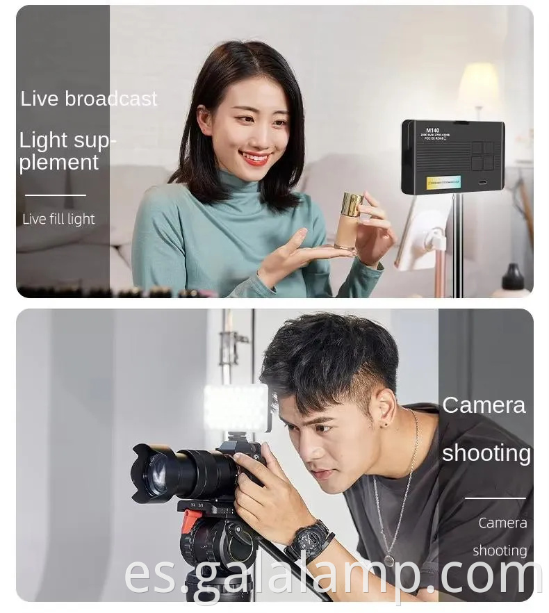 Luz de mano de selfie portátil para iluminación de fotografía al aire libre